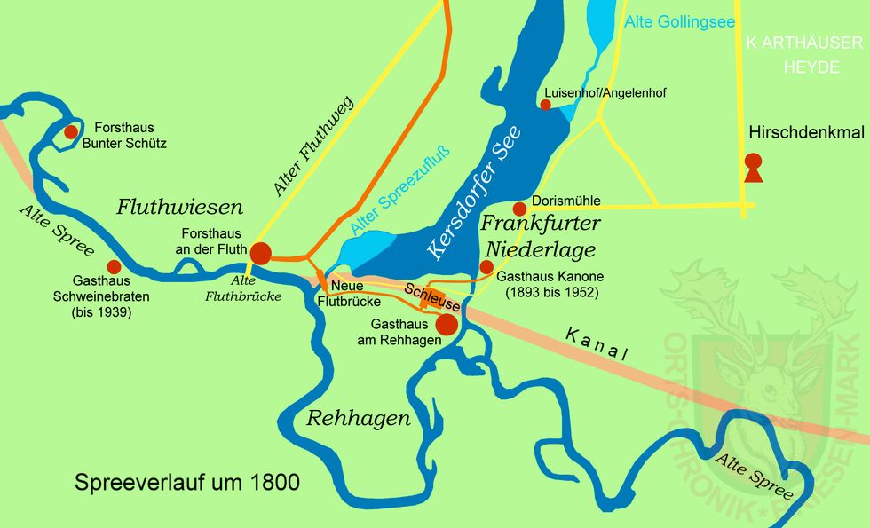Geschichte Kanal & Schleuse